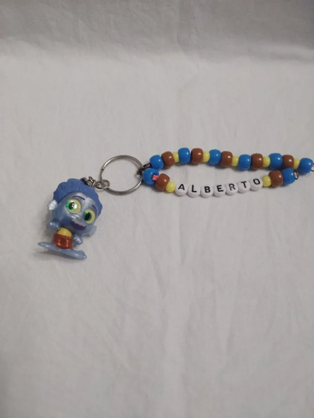 Disney Doorable Alberto Sea Monster  Handmade Keychain